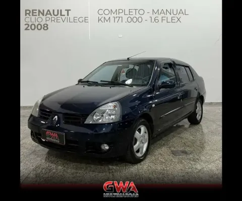 RENAULT CLIO Sed. Privilège Hi-Flex 1.6 16V 4p
