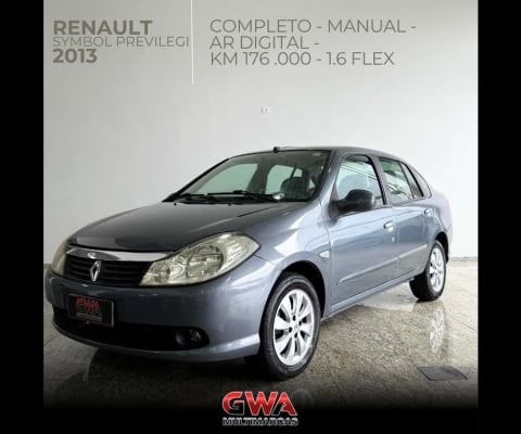 RENAULT SYMBOL Privilège Hi-Flex 1.6 16V 4p
