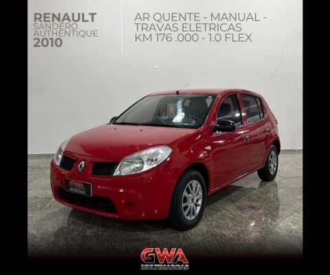 RENAULT SANDERO Authentique Hi-Flex 1.0 16V 5p
