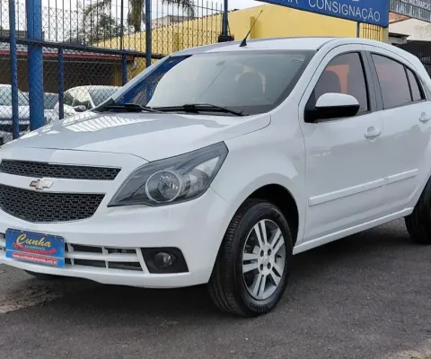 CHEVROLET AGILE LTZ 1.4 8V MANUAL IMPECÁVEL COM MANUAL E CHAVE RESERVA