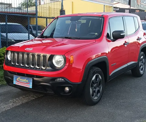 JEEP RENEGADE SPORT 4X4 TURBO DIESEL 170CV CÂMBIO AUTOMÁTICO DE 9 MARCHAS , VEICULO IMPECÁVEL 4 PNEU