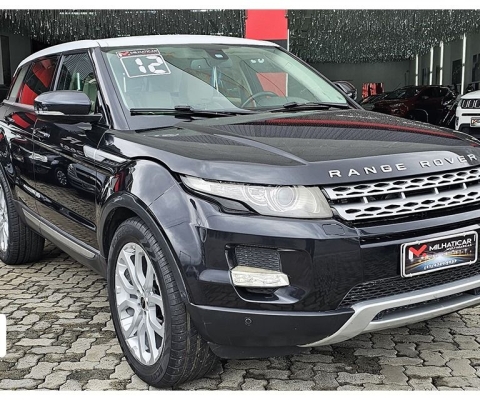 Range Rover Evoque Prestige 2.0 Turbo Automática 2012 – um SUV de luxo que combina design sofisticad