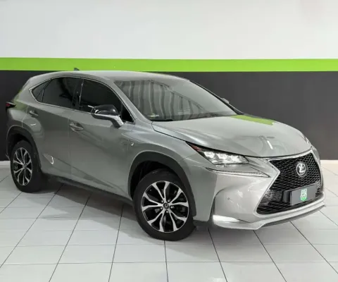 LEXUS NX 200T 2.0 F-SPORT 4X4 16V TURBO GASOLINA 4P AUTOMÁTICO