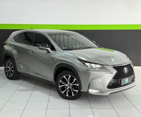 Lexus NX-200t F-SPORT 2.0 16V 238CV AUT. - Cinza - 2015/2015