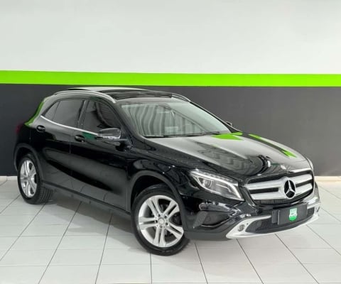 Mercedes-Benz Gla 200 Enduro 1.6 TB 16V Flex Aut.  - Preta - 2016/2017