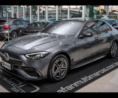 MERCEDES-BENZ C200 AMG LINE 1.5T 204CV C/TETO AUT./2024 (HYBRID)