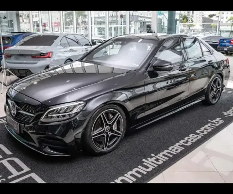 MERCEDES-BENZ C300 SPORT 2.0T 258CV C/TETO AUT./2019 (BLINDADO)