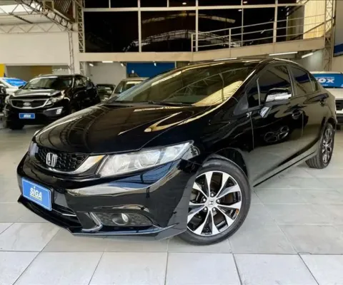 HONDA CIVIC 2.0 LXR 16V - 2015/2016