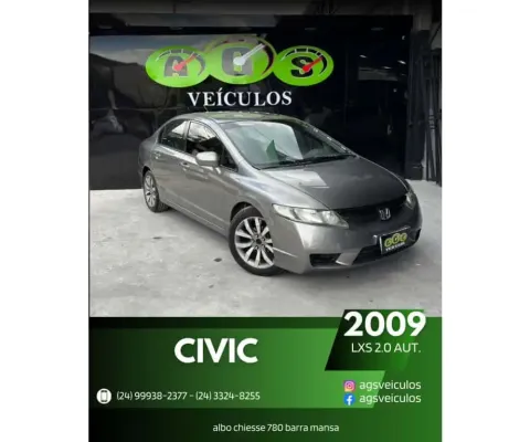 Honda Civic 2009 1.8 lxs 16v flex 4p automático