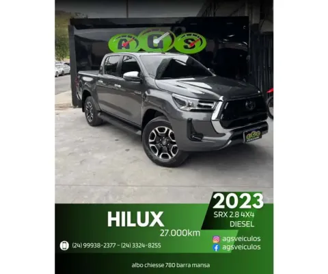 Toyota Hilux 2023 2.8 d-4d turbo diesel cd srx 4x4 automático