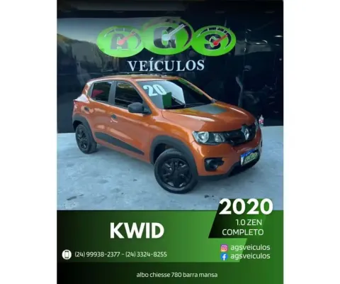 Renault Kwid 2020 1.0 12v sce flex zen manual