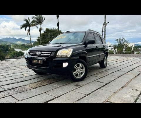 Kia Sportage LX 2.0 G2 - Preta - 2007/2008