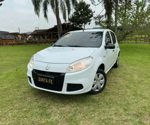 Renault Sandero AUT 1.0 16V - Branca - 2011/2012