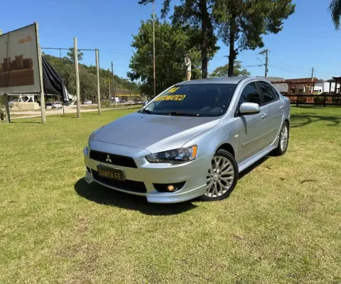 Mitsubishi Lancer 2.0 CVT - Prata - 2013/2014