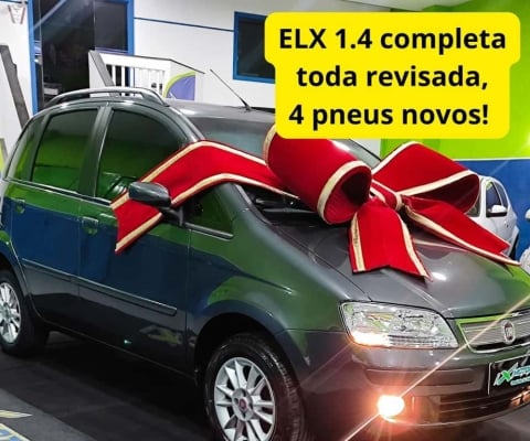 Fiat Idea ELX 1.4 8V 2010,completa,revisada,4 pneus novos,apenas 125.000 km!