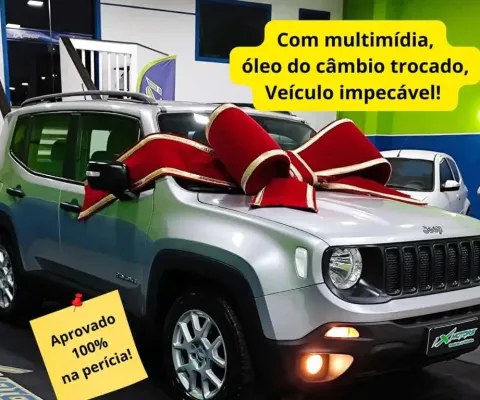 Renegade Sport 1.8 automático 2021,completo,com multimídia,novíssimo!