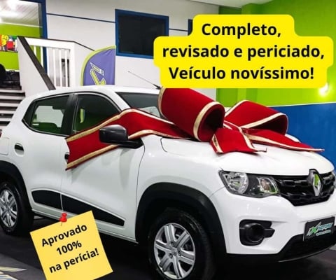 Kwid Zen 1.0 2021 completo,revisado e periciado,novíssimo!
