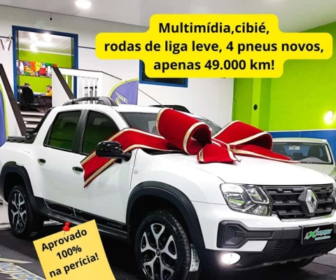 Oroch 1.6 2024 completa,multimídia,4 pneus novos,apenas 49.000 km!