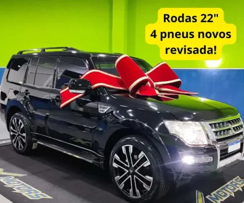 Pajero Full 2012 revisada, rodas 22", 4 pneus novos, impecável!