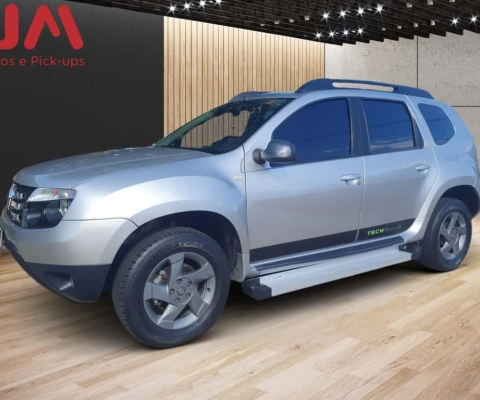 Renault Duster Dynamique 2.0 Flex 16V Mec.  - Prata - 2013/2014
