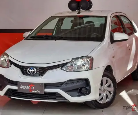 Toyota Etios 2018 1.5 xs sedan 16v flex 4p manual