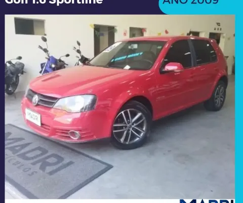 GOLF 1.6 SPORTLINE 2009 ... É PEGAR SEM MEDO DE SER FELIZ!!!!