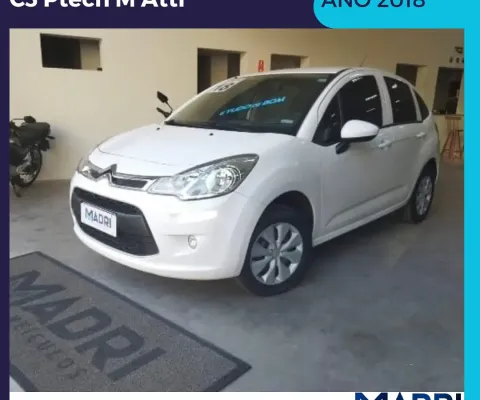 CITROEM C3 PTECH ATTR 2018, COMPLETO , NOVO DEMAIS !!!!!!!!!