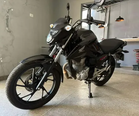 Honda Fan 160 2025 – Preta