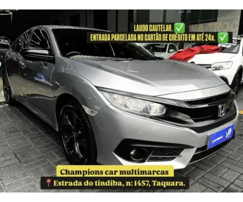 Honda Civic 2018 2.0 16v flexone exl 4p cvt