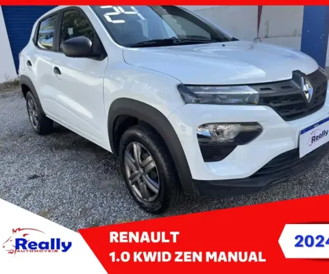 Renault Kwid 2024 1.0 12v sce flex zen manual