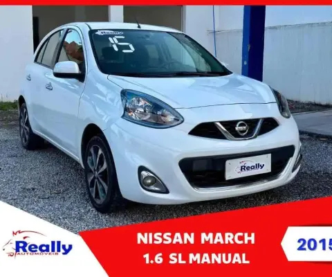 Nissan March 2015 1.6 sl 16v flex 4p manual