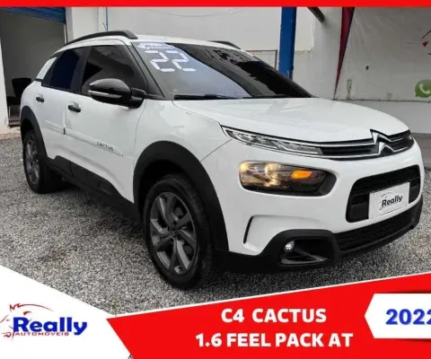 Citroen C4 cactus 2022 1.6 16v flex 4p feel pack- automático
