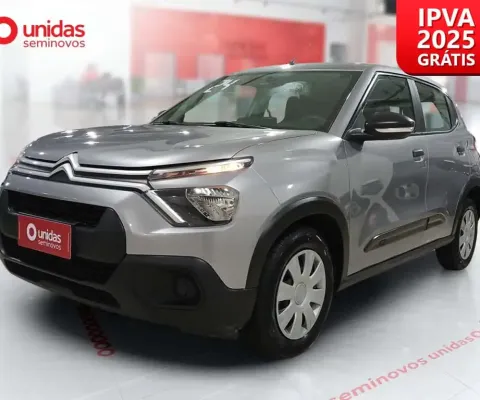 Citroen C3 2024 1.0 16v flex live pack manual