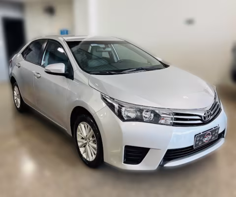 Toyota Corolla 1.8 GLI Automatico - Bancos em Couro - Rodas do Xei - Multimidia - Camera de Ré
