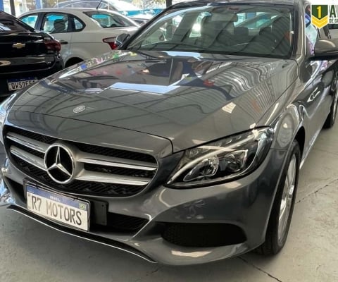 Mercedes-benz C 180 2017 1.6 cgi 16v turbo flex 4p automático