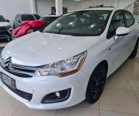 CITROEN C4 LOUNGE 1.6 EXCLUSIVE 16V TURBO GASOLINA 4P AUT 2015