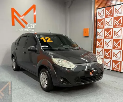 Ford Fiesta Sed. 1.6 16V Flex 4p  - Cinza - 2011/2012