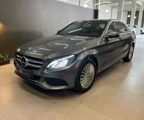 Mercedes-benz C 180 2017 1.6 cgi exclusive 16v turbo gasolina 4p automático