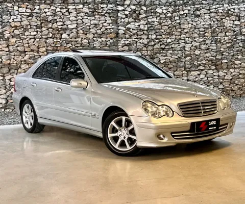 C-180 Kompressor 1.8 AUT 2006.apenas 135mkm.4pneus novos,manual e chave reserva,toda original!