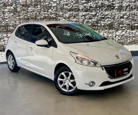 208 active 2015 1.5 flex completo!manual e chave cópia pneus novos!impecavel