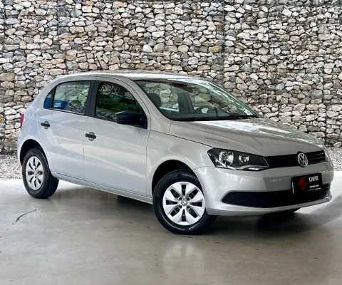 Gol g6 1.0 8v 2016 completo!4 pneus zero(Coninental), carro sem retoques.unico dono!