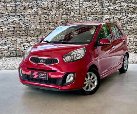 Kia Picanto 1.0 flex Automático 2015 apenas 83mkm. 4 pneus zero. Laudo aprovado!