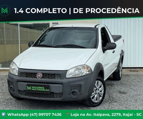 FIAT STRADA HARD WORKING 2018 COMPLETA