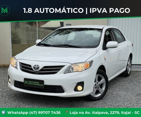TOYOTA COROLLA GLI 1.8 AUTOMÁTICO