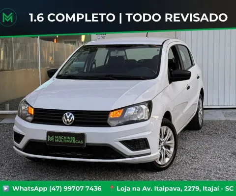 VW GOL 1.6 2020 COMPLETO E REVISADO (ACEITO TROCAS E FINANCIO)