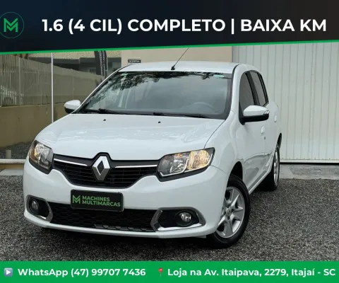 SANDERO 1.6 2015 DYNAMIQUE COM BAIXA KM (ACEITO TROCA E FINANCIO)