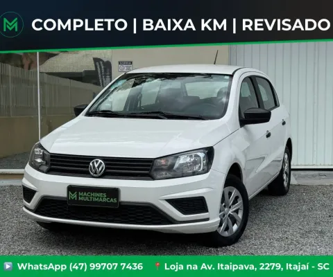 VW GOL 1.0 2022 COMPLETO COM BAIXA KM!!!! (TROCO E FINANCIO)