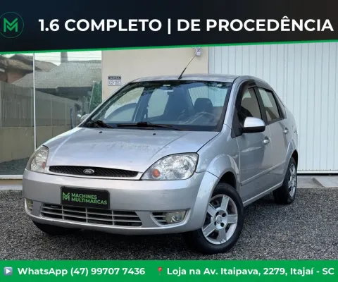 FORD FIESTA 1.6 SEDAN COMPLETO + MIDIA (TROCO E FINANCIO!!!)