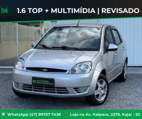 Ford fiesta 1.6 sedan completo + midia (troco e financio!!!)