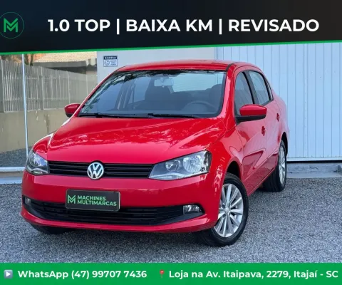 Vw voyage 1.0 2014 completo com baixa km (aceito troca e financio)